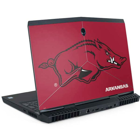 University of Arkansas-Fayetteville Razorbacks Red Logo Dell Alienware Skin