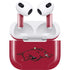 University of Arkansas-Fayetteville Razorbacks Red Logo Apple AirPods (3rd Gen 2021) Skin
