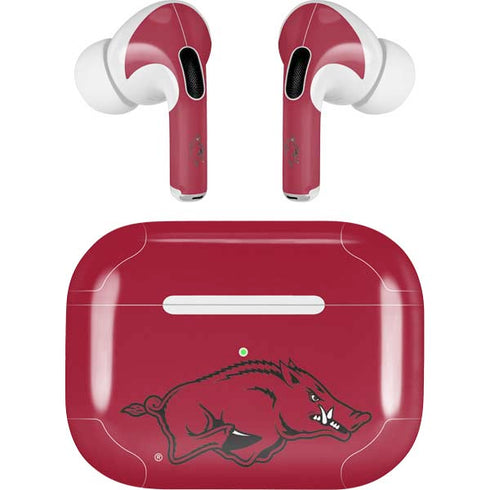 University of Arkansas-Fayetteville Razorbacks Red Logo Apple AirPods Pro Skin