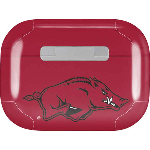 University of Arkansas-Fayetteville Razorbacks Red Logo Apple AirPods Pro Skin