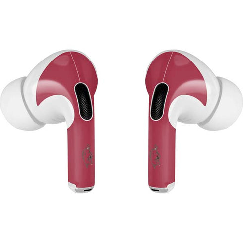 University of Arkansas-Fayetteville Razorbacks Red Logo Apple AirPods Pro Skin