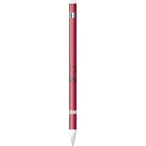 University of Arkansas-Fayetteville Razorbacks Red Logo Apple Pencil (1st Gen, 2017) Skin