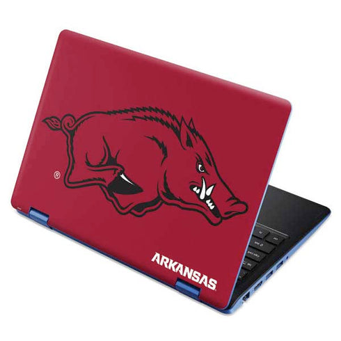 University of Arkansas-Fayetteville Razorbacks Red Logo Aspire R11 11.6in Skin