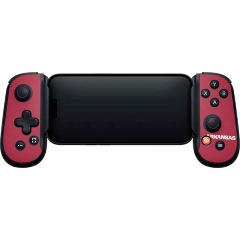 University of Arkansas-Fayetteville Razorbacks Red Logo Backbone One for iPhone Game Controller Skin