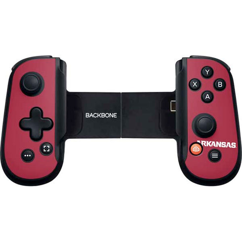 University of Arkansas-Fayetteville Razorbacks Red Logo Backbone One for iPhone Game Controller Skin