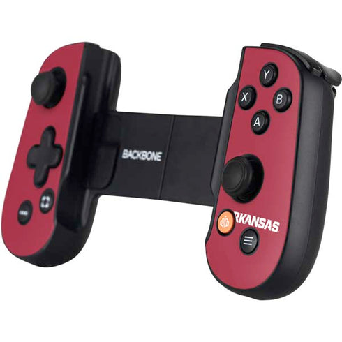 University of Arkansas-Fayetteville Razorbacks Red Logo Backbone One for iPhone Game Controller Skin