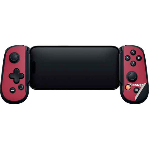 University of Arkansas-Fayetteville Razorbacks Red Logo Backbone One for iPhone Game Controller Skin