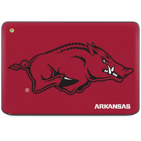 University of Arkansas-Fayetteville Razorbacks Red Logo HP Chromebook Skin