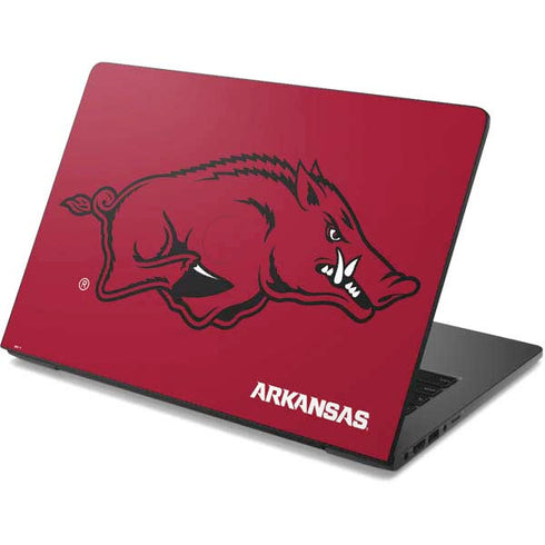 University of Arkansas-Fayetteville Razorbacks Red Logo Dell Chromebook Skin