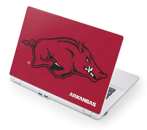 University of Arkansas-Fayetteville Razorbacks Red Logo Acer Chromebook Skin