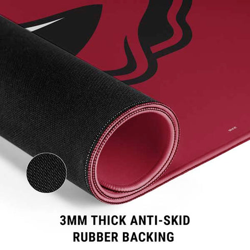 University of Arkansas-Fayetteville Razorbacks Red Logo Gaming Mouse Pad