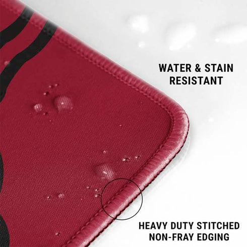 University of Arkansas-Fayetteville Razorbacks Red Logo Gaming Mouse Pad