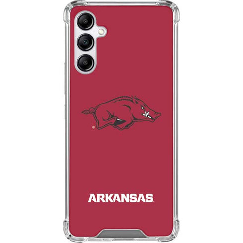 University of Arkansas-Fayetteville Razorbacks Red Logo Gabb Phone 4 Clear Case