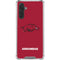 University of Arkansas-Fayetteville Razorbacks Red Logo Galaxy A17 Clear Case