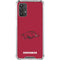 University of Arkansas-Fayetteville Razorbacks Red Logo Galaxy A32 5G Clear Case