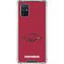 University of Arkansas-Fayetteville Razorbacks Red Logo Galaxy A71 5G Clear Case