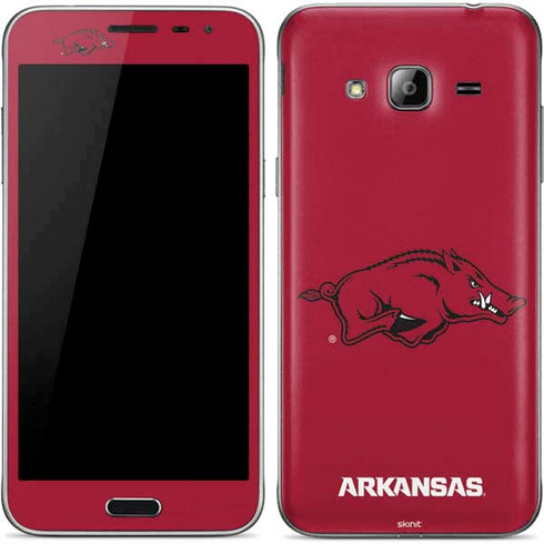 University of Arkansas-Fayetteville Razorbacks Red Logo Galaxy J3 Skin