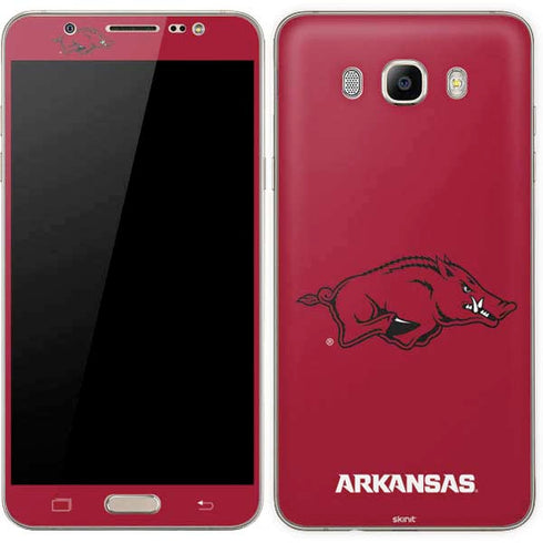University of Arkansas-Fayetteville Razorbacks Red Logo Galaxy J7 Skin