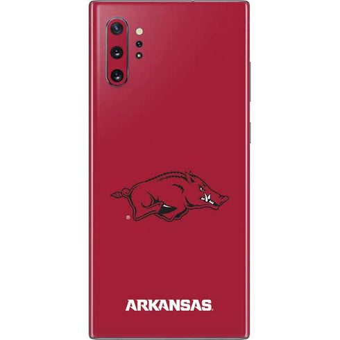 University of Arkansas-Fayetteville Razorbacks Red Logo Galaxy Note 10 Plus Skin