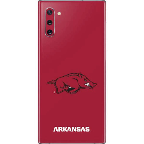 University of Arkansas-Fayetteville Razorbacks Red Logo Galaxy Note 10 Skin