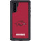 University of Arkansas-Fayetteville Razorbacks Red Logo Galaxy Note 10 Waterproof Case