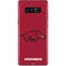 University of Arkansas-Fayetteville Razorbacks Red Logo Galaxy Note 8 Skin