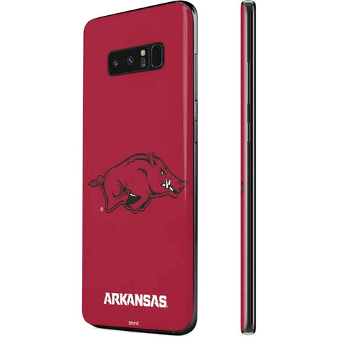 University of Arkansas-Fayetteville Razorbacks Red Logo Galaxy Note 8 Skin