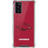 University of Arkansas-Fayetteville Razorbacks Red Logo Galaxy Note20 5G Clear Case