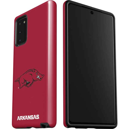 University of Arkansas-Fayetteville Razorbacks Red Logo Galaxy Note20 5G Pro Case