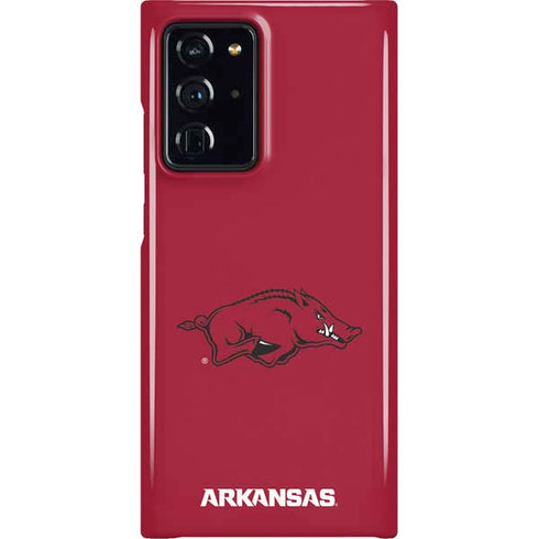 University of Arkansas-Fayetteville Razorbacks Red Logo Galaxy Cases