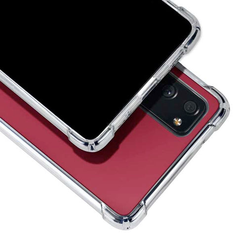 University of Arkansas-Fayetteville Razorbacks Red Logo Galaxy S20 FE Clear Case