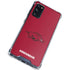 University of Arkansas-Fayetteville Razorbacks Red Logo Galaxy S20 FE Clear Case