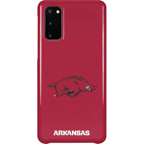 University of Arkansas-Fayetteville Razorbacks Red Logo Galaxy S20 Lite Case