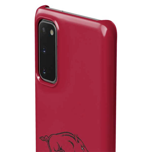 University of Arkansas-Fayetteville Razorbacks Red Logo Galaxy S20 Lite Case