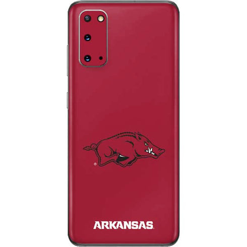 University of Arkansas-Fayetteville Razorbacks Red Logo Galaxy S20 Skin