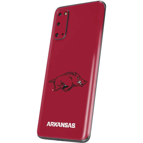 University of Arkansas-Fayetteville Razorbacks Red Logo Galaxy S20 Skin