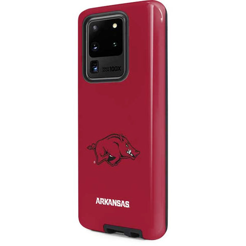 University of Arkansas-Fayetteville Razorbacks Red Logo Galaxy S20 Ultra 5G Pro Case