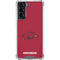 University of Arkansas-Fayetteville Razorbacks Red Logo Galaxy S21 5G Clear Case
