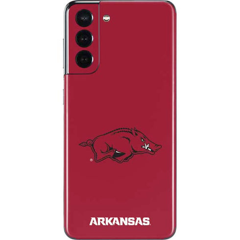University of Arkansas-Fayetteville Razorbacks Red Logo Galaxy S21 5G Skin