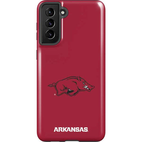 University of Arkansas-Fayetteville Razorbacks Red Logo Galaxy S21 Plus 5G Pro Case