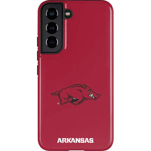 University of Arkansas-Fayetteville Razorbacks Red Logo Galaxy S22 Pro Case