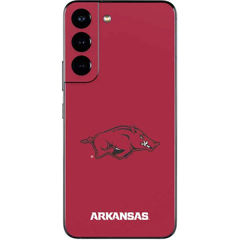 University of Arkansas-Fayetteville Razorbacks Red Logo Galaxy S22 Skin
