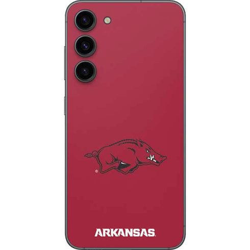 University of Arkansas-Fayetteville Razorbacks Red Logo Galaxy S23 Plus Skin
