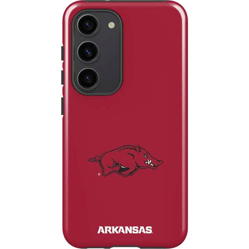 University of Arkansas-Fayetteville Razorbacks Red Logo Galaxy S23 Pro Case