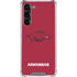 University of Arkansas-Fayetteville Razorbacks Red Logo Galaxy S24 FE Clear Case