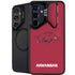 University of Arkansas-Fayetteville Razorbacks Red Logo Galaxy S25 Kickstand Case