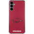 University of Arkansas-Fayetteville Razorbacks Red Logo Galaxy S24 Plus Clear Case