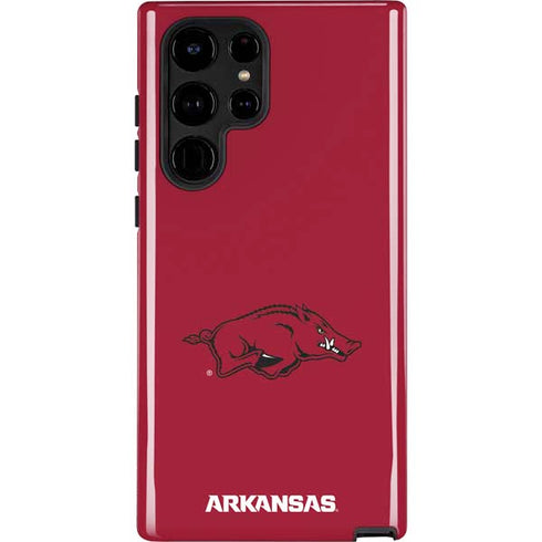 University of Arkansas-Fayetteville Razorbacks Red Logo Galaxy S24 Ultra Impact Case