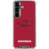 University of Arkansas-Fayetteville Razorbacks Red Logo Galaxy S26 Clear Case