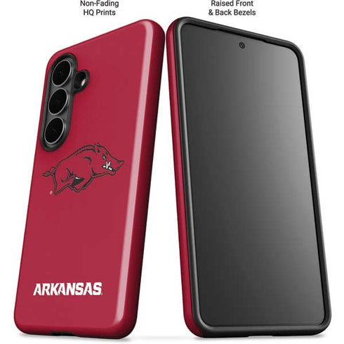 University of Arkansas-Fayetteville Razorbacks Red Logo Galaxy S26 Impact Case